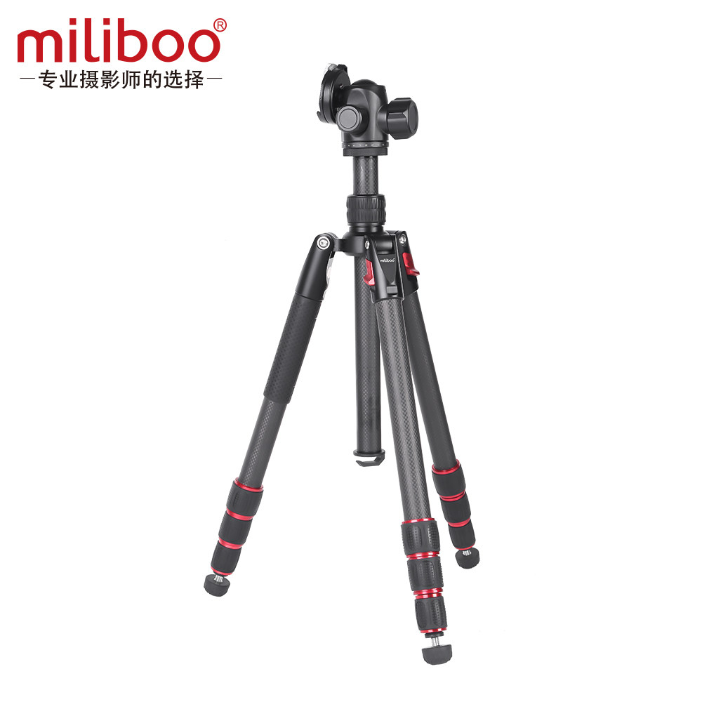 (New Product) miriboo Mipo Black Samurai Photography Tripod Carbon Fiber Single Eye Camera Triangle Bracket