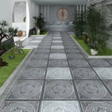 Китайский антикварный кирпичный кирпич 600x600 гостиная плитка лысая лысая анти -утиляющая антифрозен на открытом воздухе