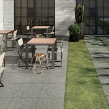 Plaza Brick Villa Garage Garage Ploy Tile Утолщенная 15 -миллиметровая имитация Гранит Огня горящий пол Пол Каменный Анти -Фрозон Плитка пола плитка