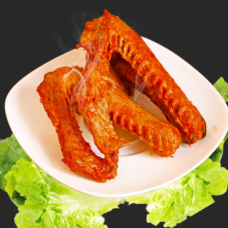 Smoked duck wings Wuyishan specialty Langu smoked goose Special duck wings smoked spicy hemp homemade snacks