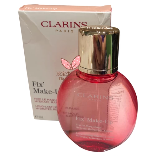 Clarins/娇韵诗 Увлажняющий экстракт с розой в составе, фиксатор макияжа, 50 мл, контроль жирного блеска