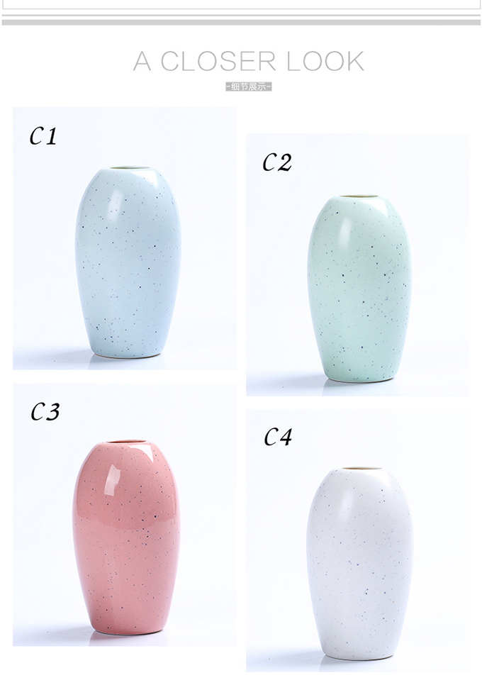 Jingdezhen củ cải xanh gốm sứ phòng khách bàn trang trí nhà sứ trang trí hoa khô sắp xếp hoa - Trang trí nội thất decor phòng ngủ đơn giản