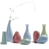 Jingdezhen củ cải xanh gốm sứ phòng khách bàn trang trí nhà sứ trang trí hoa khô sắp xếp hoa - Trang trí nội thất phụ kiện trang trí bàn làm việc Trang trí nội thất