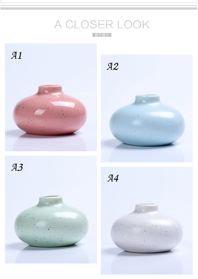 Jingdezhen củ cải xanh gốm sứ phòng khách bàn trang trí nhà sứ trang trí hoa khô sắp xếp hoa - Trang trí nội thất decor phòng ngủ đơn giản