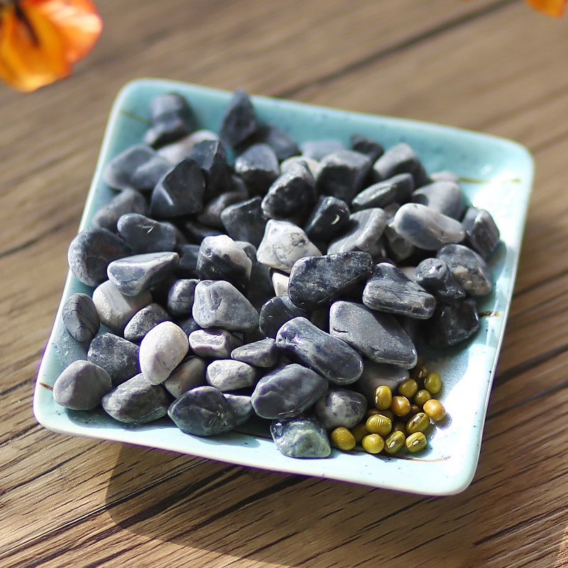 1 catty of small stones, colorful stones, colored stones, succulents, flowers, potted paving stones, fish tanks, decorative landscaping stones