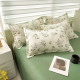 Four-Piece Set of Non-Cotton Pure Cotton Bed Sheets, Fitted Sheet Style, Quilt Cover, Student Bedding, Single Dormitory Duvet Cover, Three-Piece Set 4