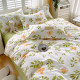 Duvet Cover Single Piece 100% Pure Cotton 150X200X230 Thickened Cotton 1.5m Dormitory Bed Sheet Quilt Cover 180X220