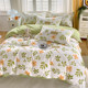 Four-Season Four-Piece Set, 100% Pure Cotton, Thickened Bed Sheet, Fitted Sheet, Duvet Cover, Student Dormitory Single Bed Cover, Three-Piece Set 4