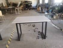 Fire plate duck mouth round work table desktop operating table for fast - food KFC desktop