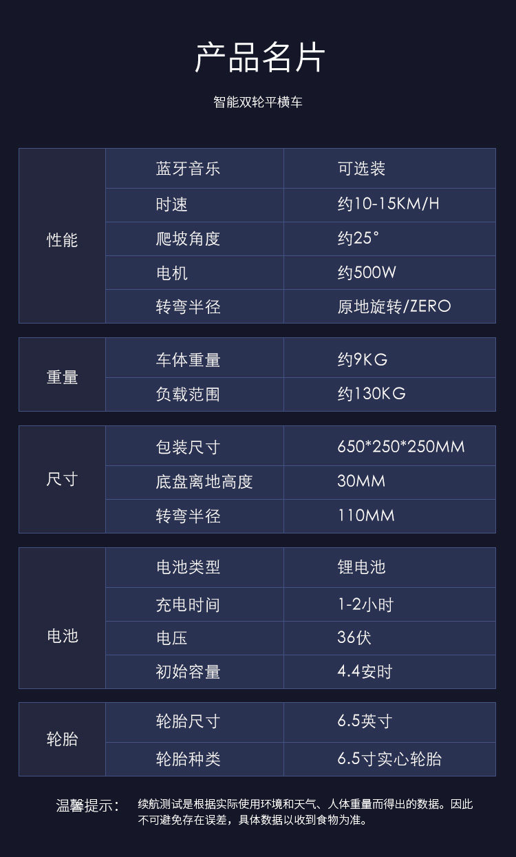 德国 PALOR保利隆 智能电动自平衡车 送护具6件套 图8