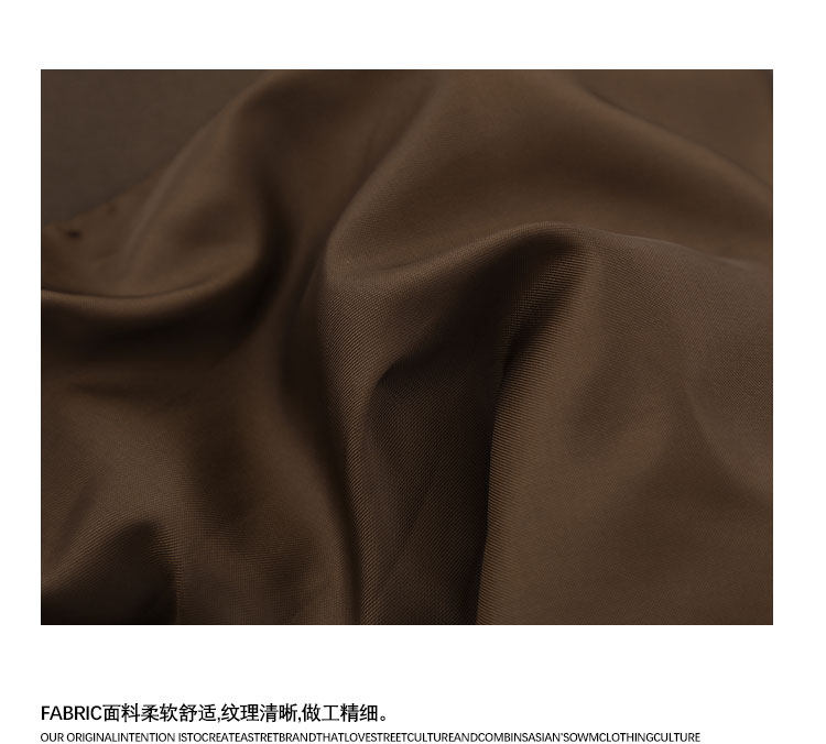 MOISHE TIDE潮牌復古純色高級感西裝外套男寬松情侶痞帥休閑西服|棉製|ETMall東森購物網