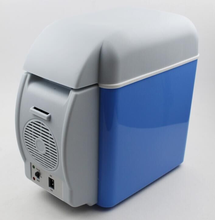 Car refrigerator Car 7 5 liters L small refrigerator mini refrigeration portable car small cold and warm box refrigeration