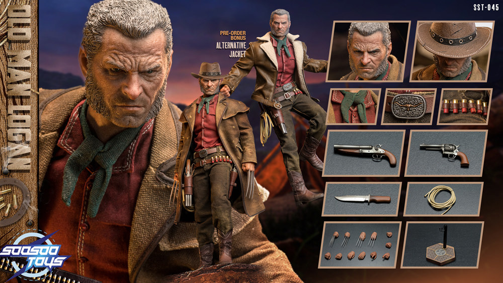 Soosootoys Old Man Logan 1/6 Scale Male Action Figure Model