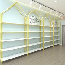 New custom shoe store display rack childrens shoes womens shoe rack bag rack shopping mall store decoration shelf floor-standing window display rack