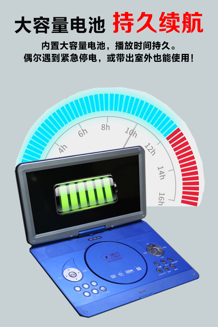 Backgammon máy nghe nhạc dvd di động nhà HD sinh viên đĩa vcd máy nghe nhạc cầm tay TV - Trình phát TV thông minh củ phát wifi lắp sim