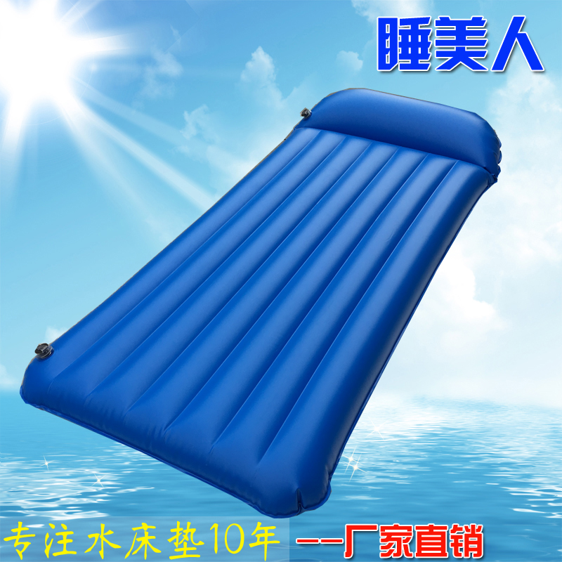 Thickened Japanese-style single-pillow water mattress sauna massage sex bed inflatable water injection dual-use constant temperature water bed