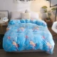 Mùa đông chăn đơn mảnh cộng với nhung dày flannel san hô túi nhung đôi tăng sâu màu tím nhạt lạc đà màu vàng chăn