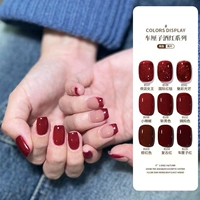 Красный летний бордовый лак для ногтей для маникюра, 2022 года