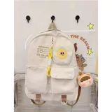 Рюкзак, вместительная и большая сумка через плечо, ранец, ноутбук для школьников, популярно в интернете, надевается на плечо, для средней школы, подходит для студента