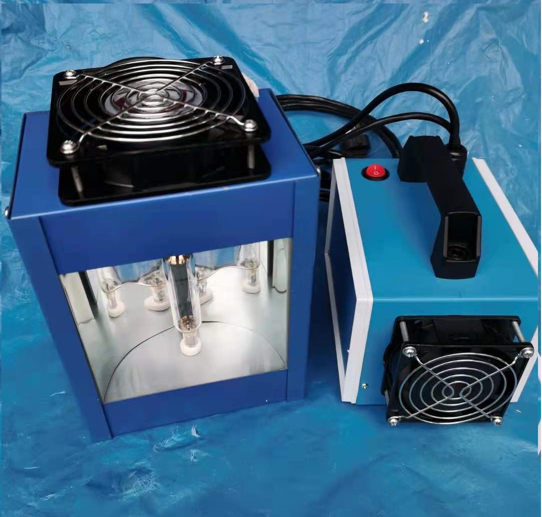 Full set of 400W quick repair paint curing machine UV glue curing lamp UV mercury light tube to catalyze ultraviolet light source
