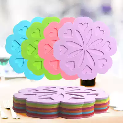 Food grade silicone insulation mat mat pad cha hu dian fang tang dian pad bowl mats mats