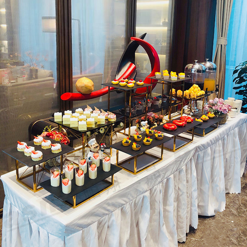 🍰 🎉 Trendy stainless steel buffet dessert display stand: transform your ...