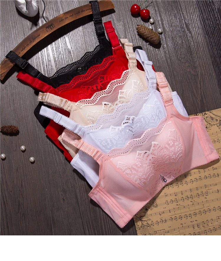 Đặc biệt hàng ngày không có vòng thép tập hợp ống top bra chống ánh sáng điều chỉnh loại phụ nữ mỏng ren gợi cảm áo lót triumph