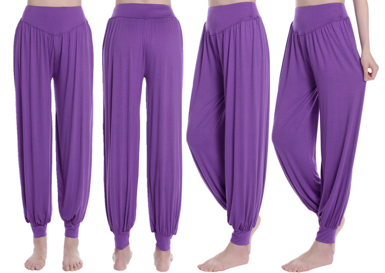 Quần áo yoga phù hợp với Phương Thức new yoga quần nữ cây ra hoa thể thao quần kích thước lớn quần khiêu vũ quần thể dục thảm yoga giá rẻ