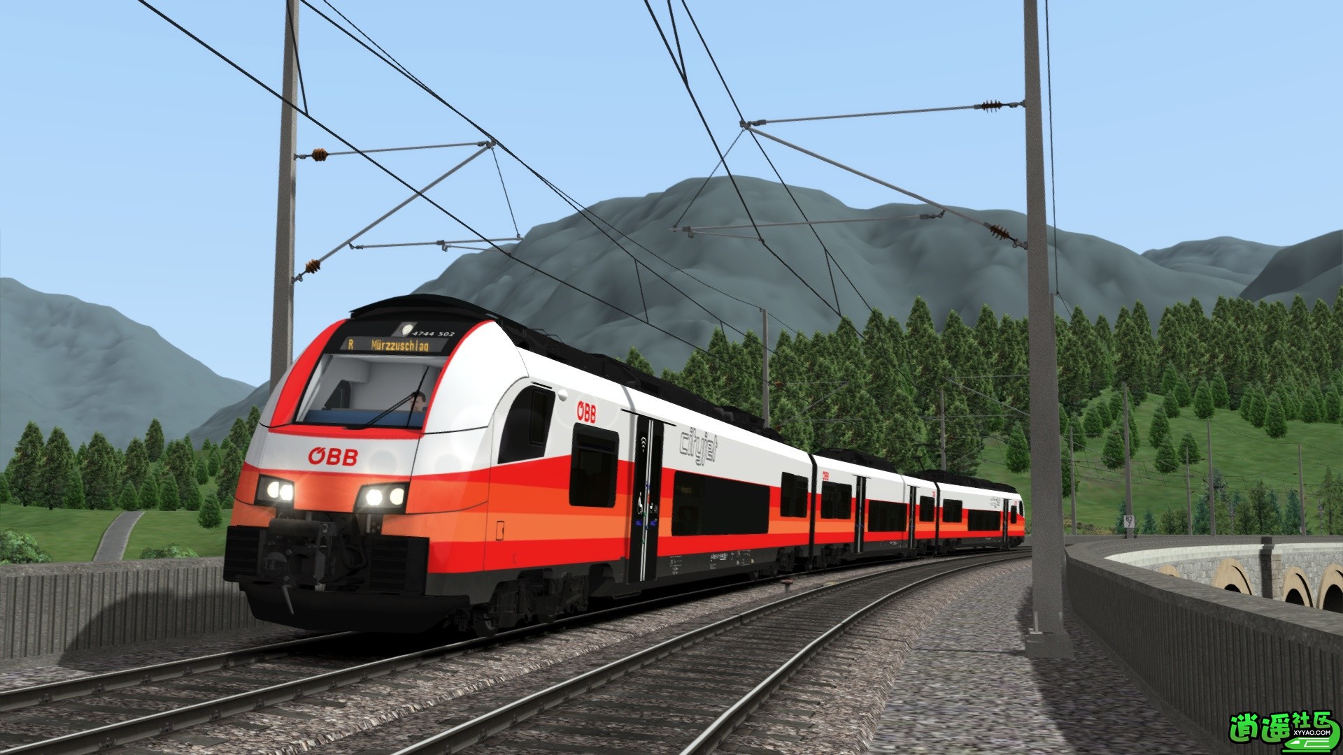 TS模拟火车线路_汉化版Garmisch-Partenkirchen + ÖBB 4020 Twin Pack_※TS线路下载区_≡模拟火车 ...