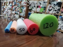 Customized pearl cotton tube color hollow swimming buoyancy stick sponge solid rod wrapped steel tube foam cotton tube
