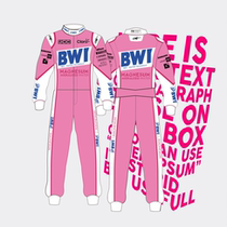 Racing suit customized breathable rally cross-country kart suit one-piece racing suit with printing and name