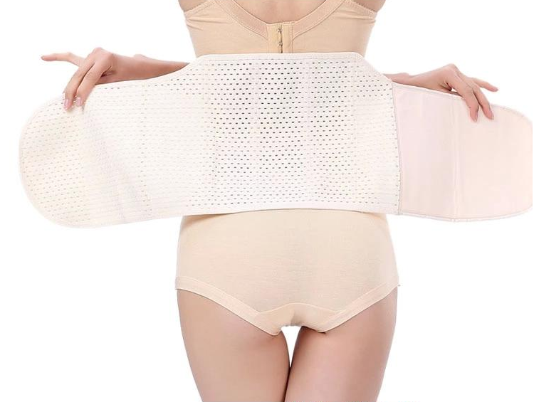Bà bầu sau sinh vành đai mùa xuân và mùa hè Phụ nữ mang thai vành đai vành đai tháng định hình cơ thể băng bó sinh mổ bà mẹ đẻ đẻ quần lót cạp cao