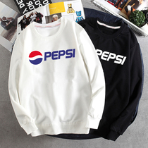 PepsiCo sweatshirt male pure color round collar autumn winter coat Chauded blouses The men and women have the same clothes for the same