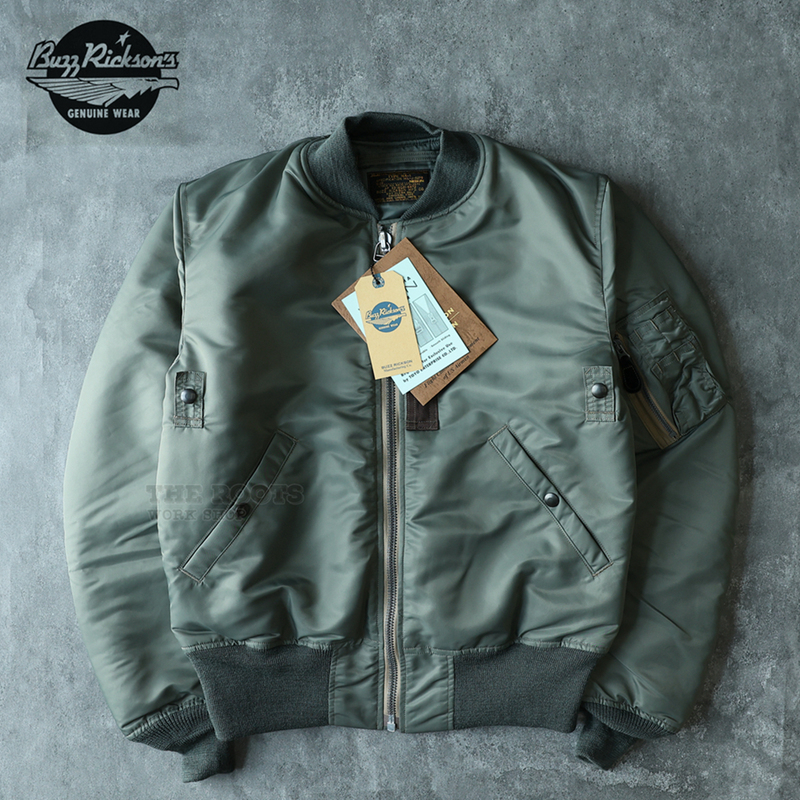 Japanese-Made Buzz Rickson's Official Agent Classic Br14920 Slim Fit Ma-1 Flight Jacket