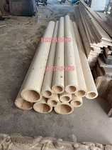 Dongyang wood carving columns Roman columns solid wood columns solid hollow wood beams special-shaped threads semi-circles and full circles customized