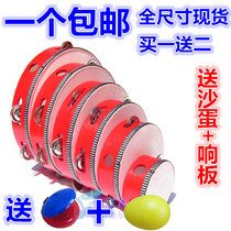 Kindergarten children dance Tambourine ORF Professional percussion Hand clap drummer Rattles Size Trumpets Tambourine