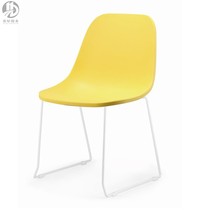 Nordic dining room chair comfortable home learning chair hotel plastic steel chair design milk tea coffee shop leisure chair