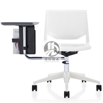 Training chair with table board movable meeting room chair high-end table and chair with bookshelf clerk office chair with writing board