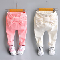 Girls spring and autumn wear large pp Harun pants spring 2 female baby leggings baby pants foreign style 0 a 3-year-old 1