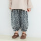 Children's pants baby floral bloomers spring and autumn baby cover pants can be put on cotton pants autumn and winter girls' big pp harem pants