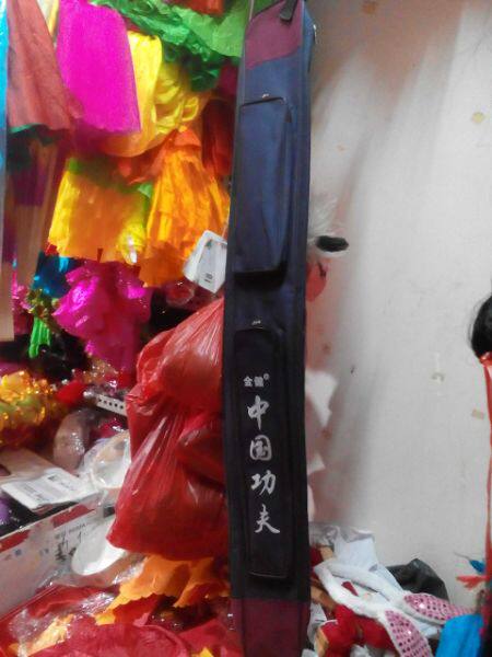 Sword Sleeve Taipole Sword Bag Sword Sleeve Thickened Bull Fascia Canvas Double Multifunction Martial Art Knife Sword Bag