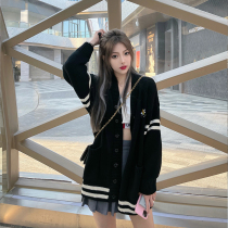 Sandro Moscoloni2021 early fall V collar 100 lap sweaters cardiovert sloth college wind-less-age jacket