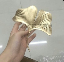 Iron Art Wall-mounted Lotus Lotus Leaf Decoration Living Room TV Sofa Background Decoration Hotel Decoration