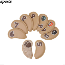 Korea GOLDEN BEAR golf accessories 24 spring and summer men and women GOLF digital soft iron bar sleeves