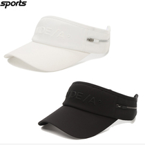 South Korea WANGLE golf accessories 24 spring and summer womens GOLF word mark topless sun protection hat