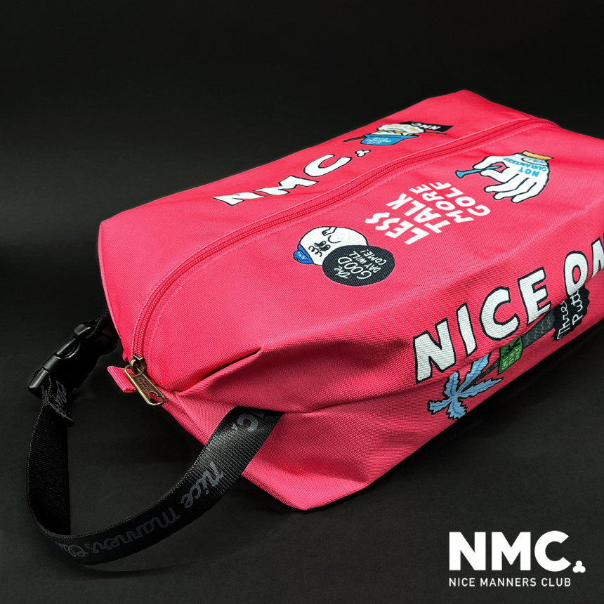 товар из китая 韩国代购nmc高尔夫配饰24年春夏ins轻便拎包收纳运动户外鞋包鞋袋 3