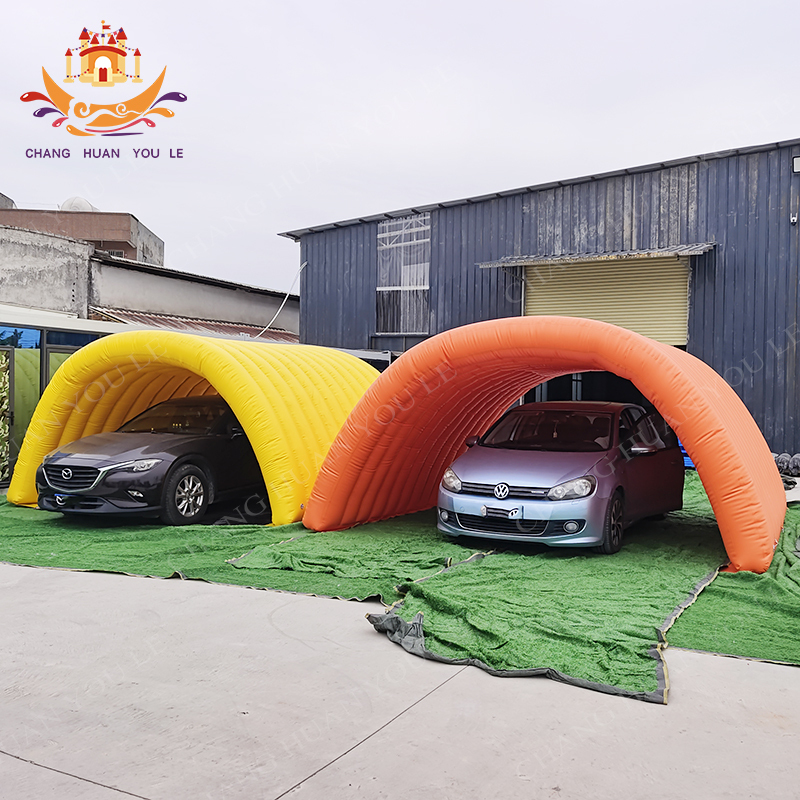 Inflatable Outdoor Car Cover Tent, Car Cover, Drone Landing Pad, Hail Protection Garage, Event Tent, Enclosed Parking Lot
