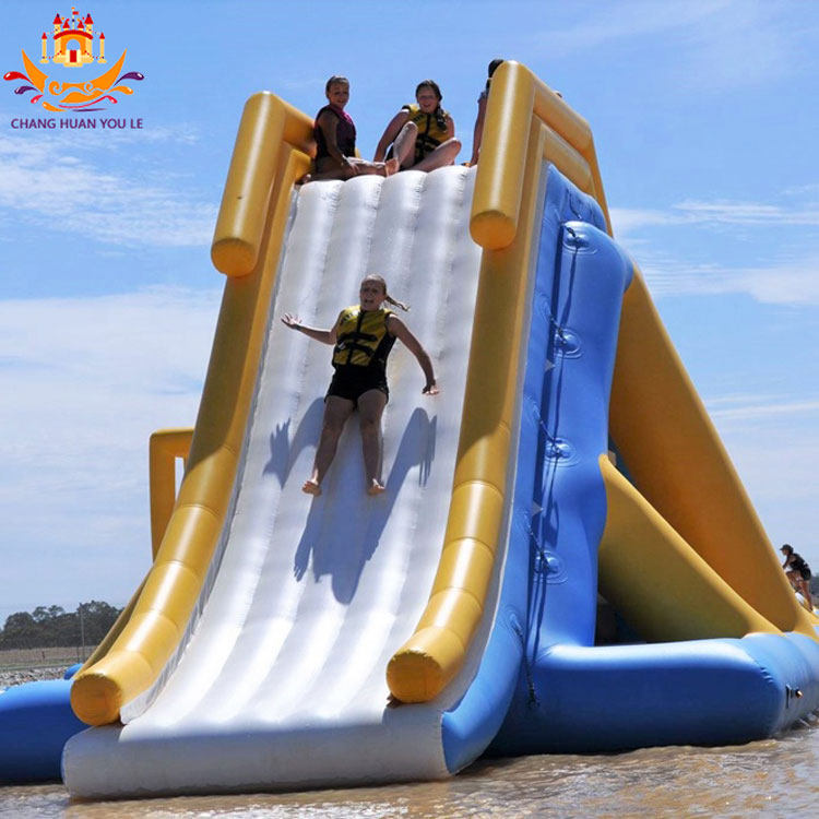 Custom Large Outdoor Mobile Bracket Pool Water Park Water Park Toys Children Inflatable Slides Swimming Pool Net Red