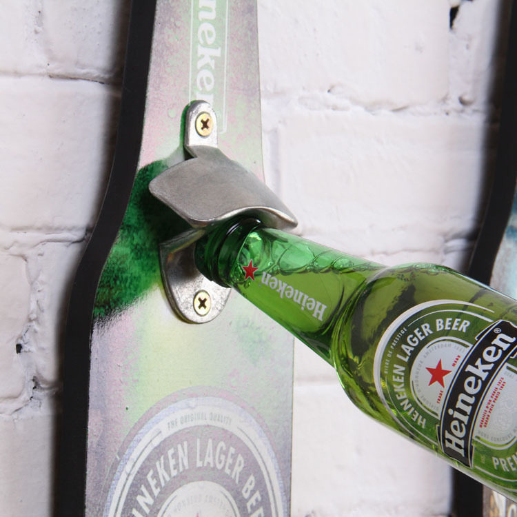 Wine maker wall hanging wall decoration wall hanging painting can open beer decoration wall bottle opener retro bar dining room pendant