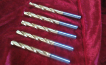 Titanium coated M2 material grinding processing stainless steel straight drill